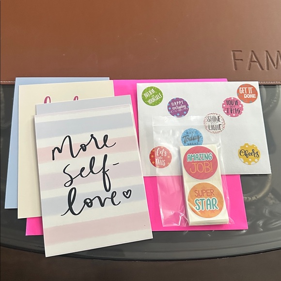 Motivational Goal Cards & 100 Inspirational Stickers ~ NEW - Picture 8 of 8